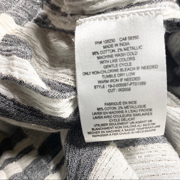 Joie Sylar Striped Wide Leg Pants - Picture 6 of 7